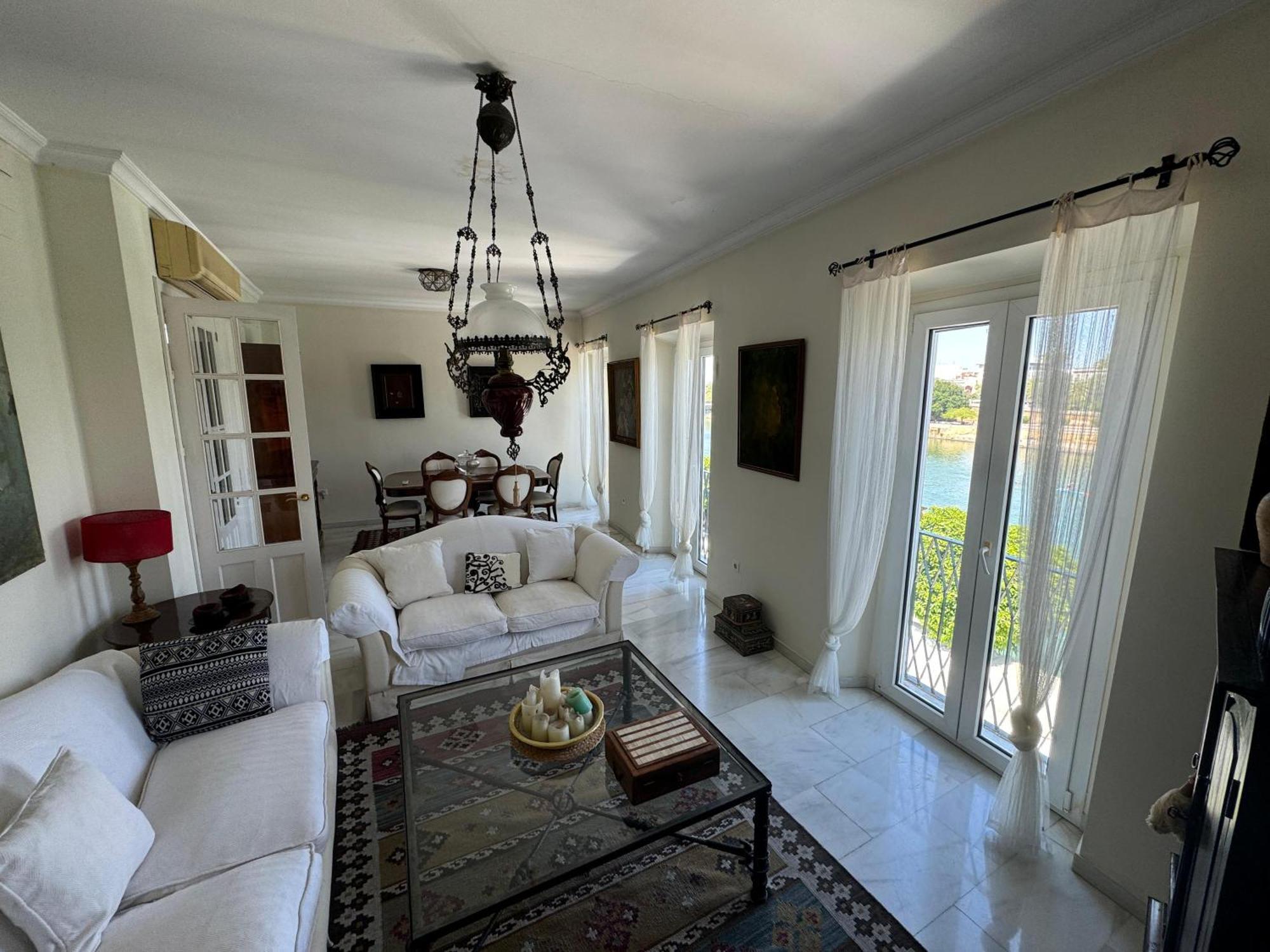 Ferienwohnung Wonderful Duplex In Calle Betis Sevilla Exterior foto